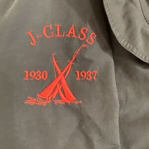 Vintage Nautica Challenge Jacket Mens Size M Full Zip Hooded J-Class Sailing